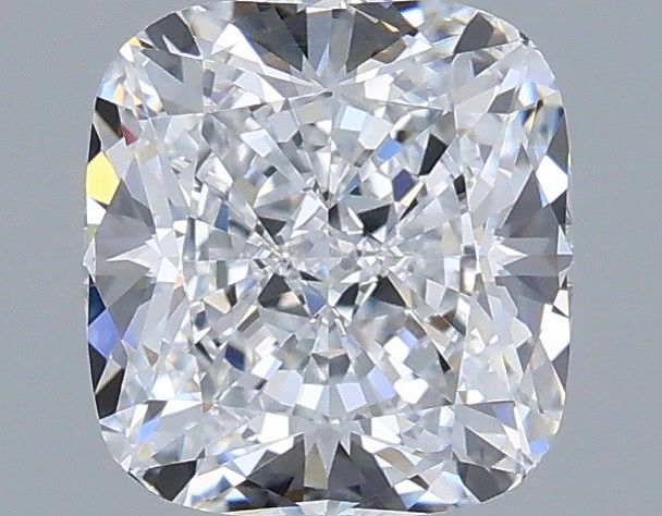1.55 Carat Cushion Shaped, Very Good Cut, D Color, VVS2 Clarity, IGI Certified Lab Grown Diamond