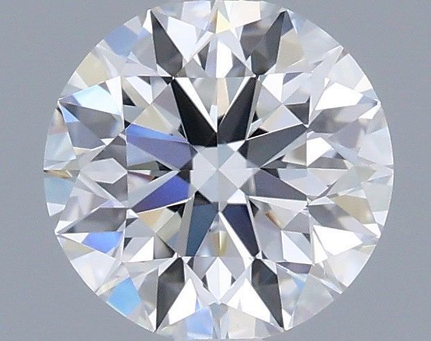 1.08 Carat Round Shaped, Ideal Cut, D Color, VVS2 Clarity, IGI Certified Lab Grown Diamond