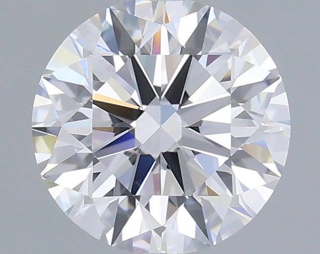 1.21 Carat Round Shaped, Ideal Cut, D Color, VVS2 Clarity, IGI Certified Lab Grown Diamond