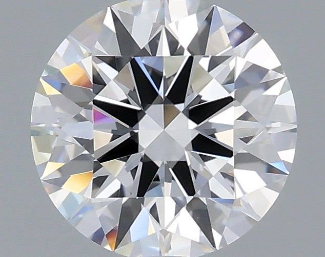 1.36 Carat Round Shaped, Excellent Cut, D Color, VVS2 Clarity, IGI Certified Lab Grown Diamond