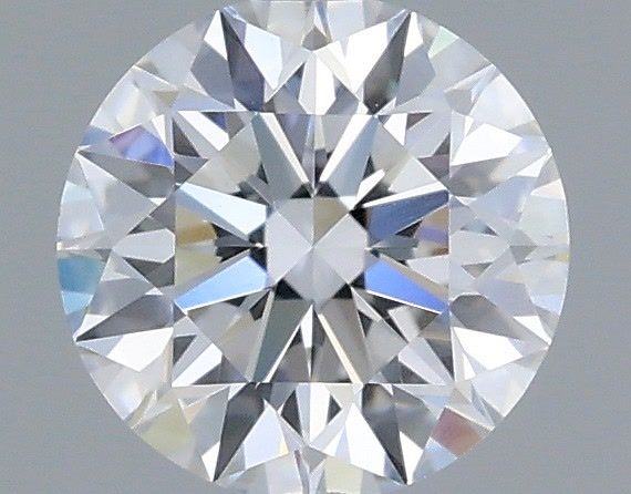 0.44 Carat Round Shaped, Excellent Cut, D Color, VS2 Clarity, IGI Certified Lab Grown Diamond