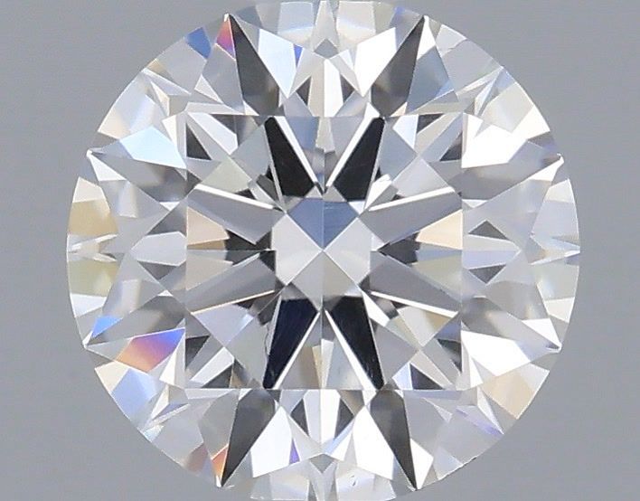 0.53 Carat Round Shaped, Ideal Cut, D Color, SI1 Clarity, IGI Certified Lab Grown Diamond