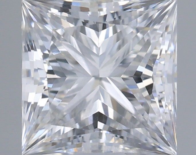 1.01 Carat Princess Shaped, Ideal Cut, E Color, SI1 Clarity, IGI Certified Lab Grown Diamond