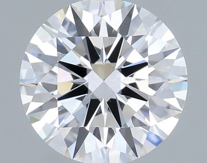 1.09 Carat Round Shaped, Excellent Cut, D Color, VVS2 Clarity, IGI Certified Lab Grown Diamond