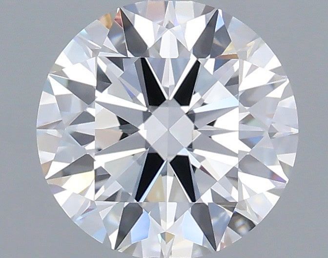 1.58 Carat Round Shaped, Ideal Cut, D Color, VS2 Clarity, IGI Certified Lab Grown Diamond