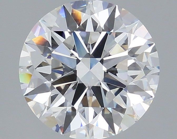 3.05 Carat Round Shaped, Ideal Cut, E Color, VVS2 Clarity, IGI Certified Lab Grown Diamond