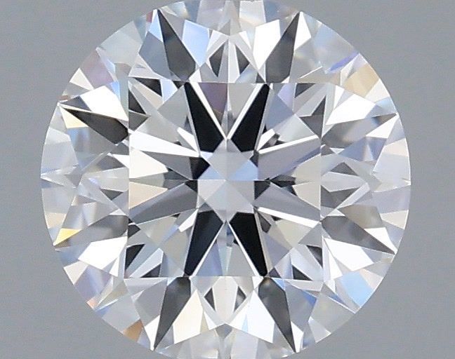 1.07 Carat Round Shaped, Ideal Cut, D Color, VVS2 Clarity, IGI Certified Lab Grown Diamond