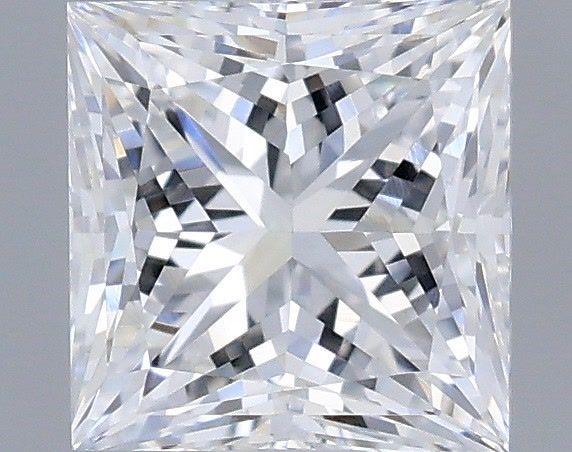 0.77 Carat Princess Shaped, Very Good Cut, D Color, VVS2 Clarity, IGI Certified Lab Grown Diamond