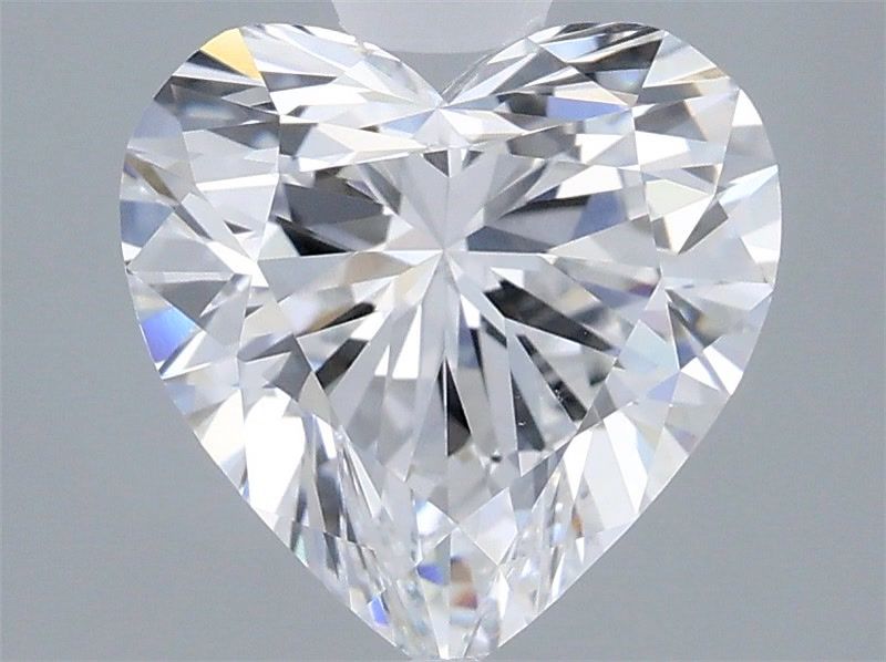 2.06 Carat Heart Shaped, Ideal Cut, D Color, VVS2 Clarity, IGI Certified Lab Grown Diamond