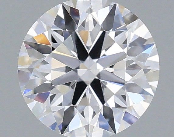 0.34 Carat Round Shaped, Ideal Cut, D Color, VVS2 Clarity, IGI Certified Lab Grown Diamond