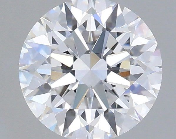 1.08 Carat Round Shaped, Ideal Cut, D Color, VVS2 Clarity, IGI Certified Lab Grown Diamond