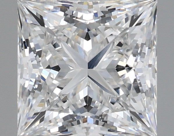 2.09 Carat Princess Shaped, Ideal Cut, F Color, VVS2 Clarity, IGI Certified Lab Grown Diamond
