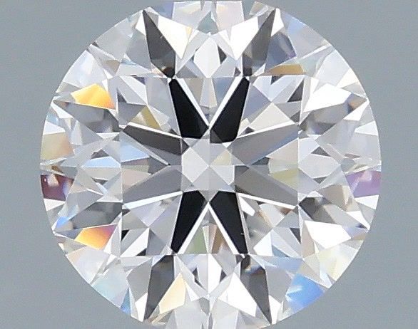 1.33 Carat Round Shaped, Excellent Cut, D Color, VVS2 Clarity, IGI Certified Lab Grown Diamond