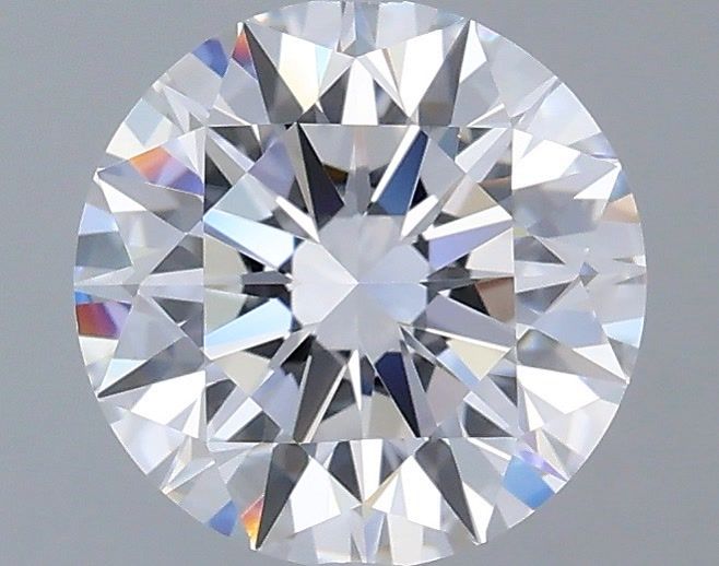 1.81 Carat Round Shaped, Ideal Cut, D Color, VVS2 Clarity, IGI Certified Lab Grown Diamond