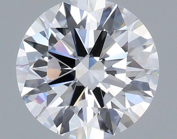 1.04 Carat Round Shaped, Ideal Cut, D Color, VVS2 Clarity, IGI Certified Lab Grown Diamond