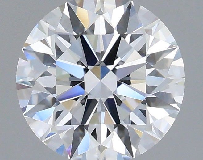 1.54 Carat Round Shaped, Ideal Cut, D Color, VVS2 Clarity, IGI Certified Lab Grown Diamond