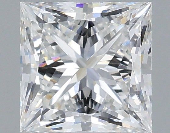 0.77 Carat Princess Shaped, Very Good Cut, E Color, VVS1 Clarity, IGI Certified Lab Grown Diamond