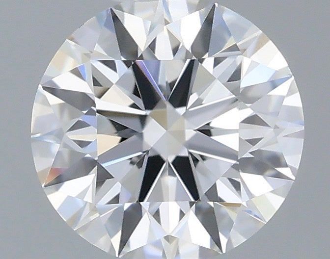 0.55 Carat Round Shaped, Ideal Cut, D Color, VS1 Clarity, IGI Certified Lab Grown Diamond