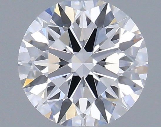 0.33 Carat Round Shaped, Ideal Cut, D Color, VVS2 Clarity, IGI Certified Lab Grown Diamond