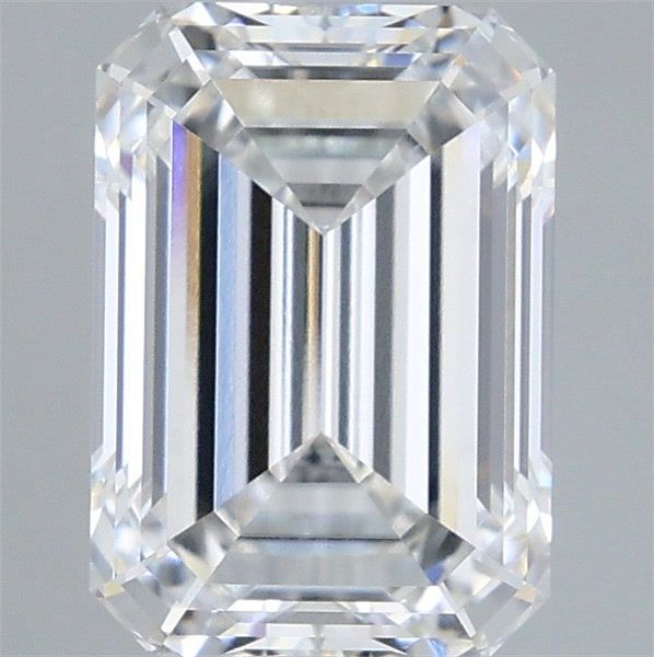 2.58 Carat Emerald Shaped, Ideal Cut, E Color, VVS2 Clarity, IGI Certified Lab Grown Diamond