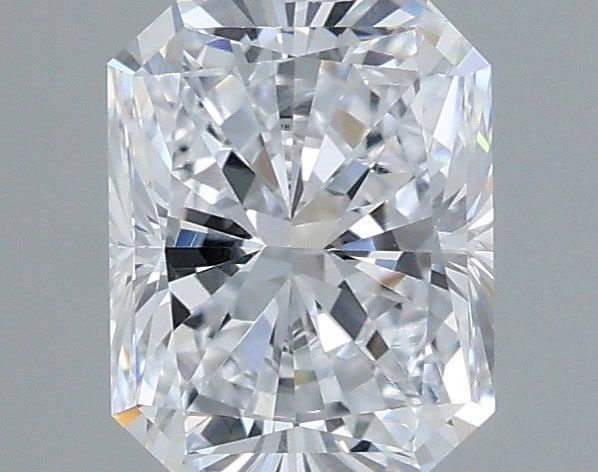 0.52 Carat Radiant Shaped, Very Good Cut, D Color, VVS2 Clarity, IGI Certified Lab Grown Diamond