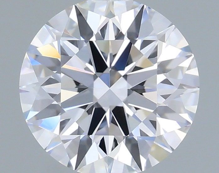 1.08 Carat Round Shaped, Ideal Cut, D Color, VVS2 Clarity, IGI Certified Lab Grown Diamond