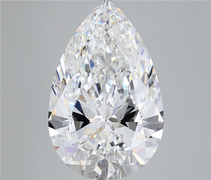 11.07 Carat Pear Shaped, Very Good Cut, E Color, VVS2 Clarity, IGI Certified Lab Grown Diamond