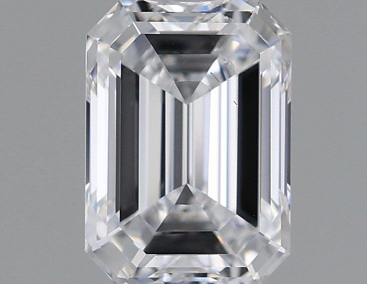1.01 Carat Emerald Shaped, Ideal Cut, D Color, VS2 Clarity, IGI Certified Lab Grown Diamond