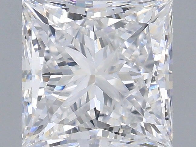 0.76 Carat Princess Shaped, Very Good Cut, D Color, VS1 Clarity, IGI Certified Lab Grown Diamond