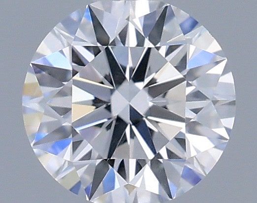 0.34 Carat Round Shaped, Ideal Cut, E Color, VS2 Clarity, IGI Certified Lab Grown Diamond