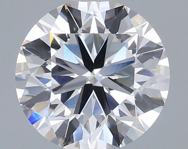 1.76 Carat Round Shaped, Good Cut, D Color, VS1 Clarity, IGI Certified Lab Grown Diamond