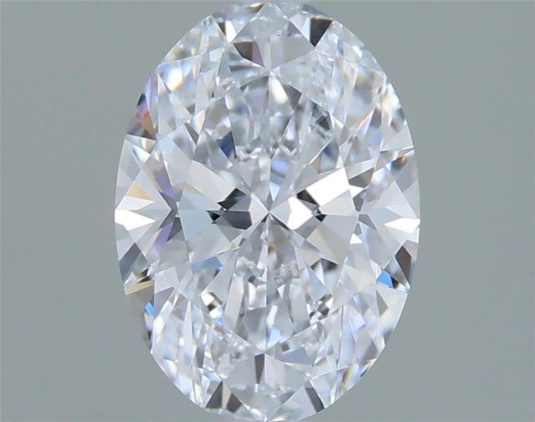 1.23 Carat Oval Shaped, Ideal Cut, D Color, VVS2 Clarity, IGI Certified Lab Grown Diamond