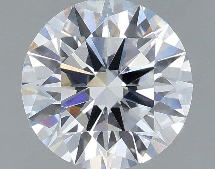 1.10 Carat Round Shaped, Ideal Cut, D Color, VS1 Clarity, IGI Certified Lab Grown Diamond