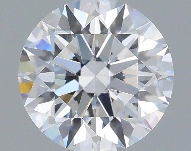 0.57 Carat Round Shaped, Ideal Cut, D Color, VVS2 Clarity, IGI Certified Lab Grown Diamond