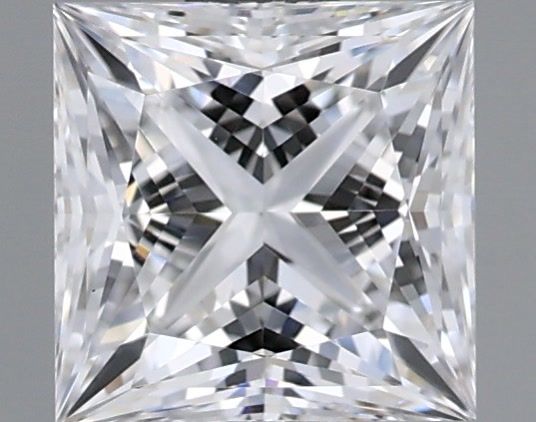 1.03 Carat Princess Shaped, Ideal Cut, D Color, IF Clarity, IGI Certified Lab Grown Diamond