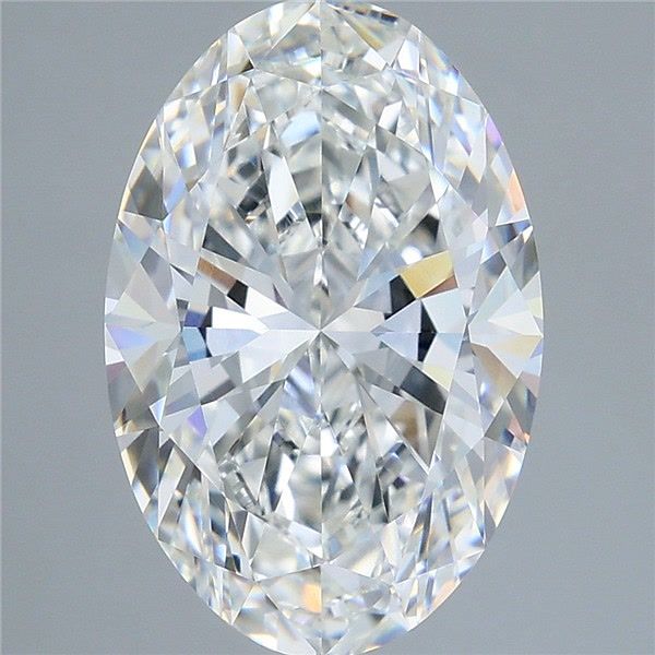 5.01 Carat Oval Shaped, Excellent Cut, F Color, VVS1 Clarity, IGI Certified Lab Grown Diamond