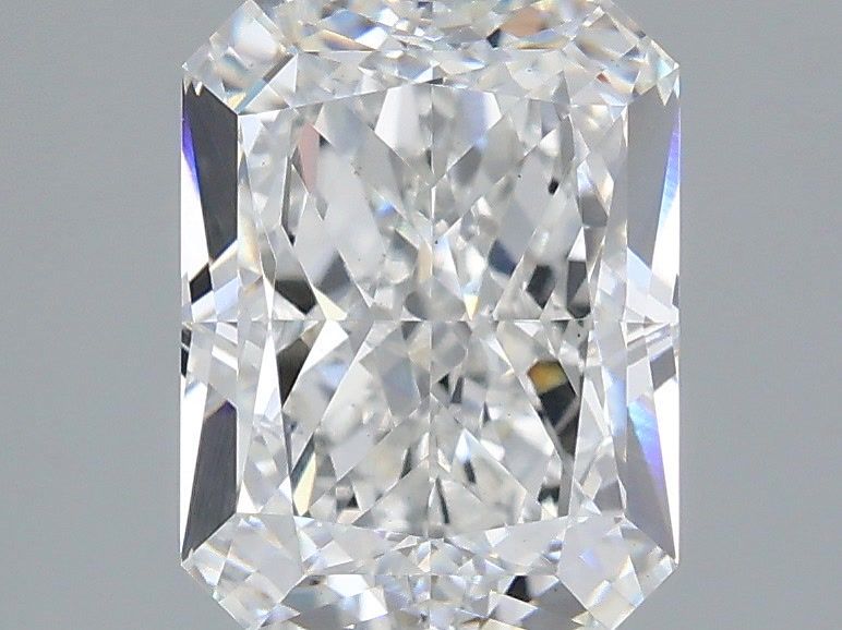 3.10 Carat Radiant Shaped, Excellent Cut, E Color, VS1 Clarity, IGI Certified Lab Grown Diamond