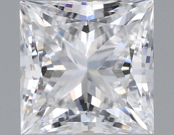 1.05 Carat Princess Shaped, Very Good Cut, D Color, VVS2 Clarity, IGI Certified Lab Grown Diamond