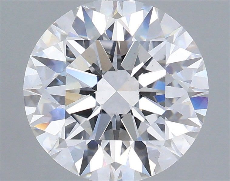 2.60 Carat Round Shaped, Excellent Cut, D Color, VS1 Clarity, IGI Certified Lab Grown Diamond