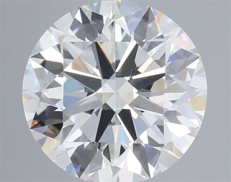 3.15 Carat Round Shaped, Ideal Cut, G Color, VS1 Clarity, IGI Certified Lab Grown Diamond