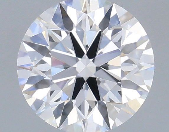 0.33 Carat Round Shaped, Ideal Cut, D Color, VVS2 Clarity, IGI Certified Lab Grown Diamond