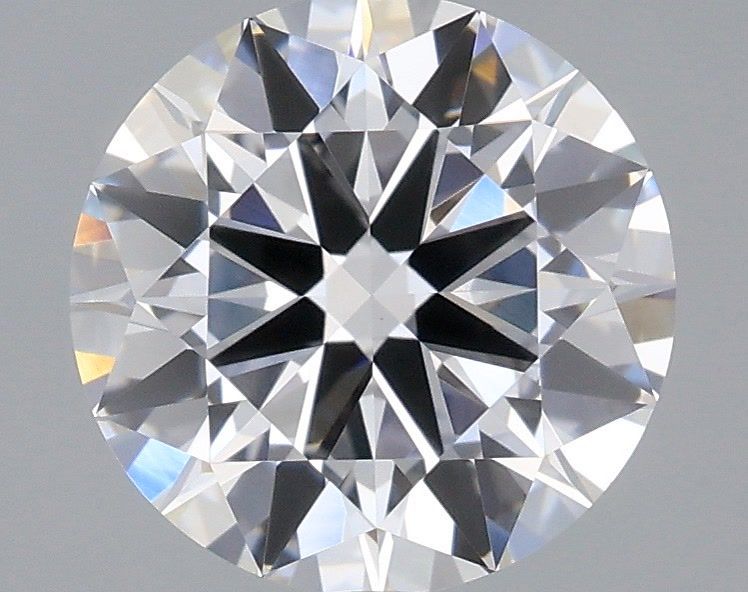 1.83 Carat Round Shaped, Excellent Cut, D Color, VVS2 Clarity, IGI Certified Lab Grown Diamond