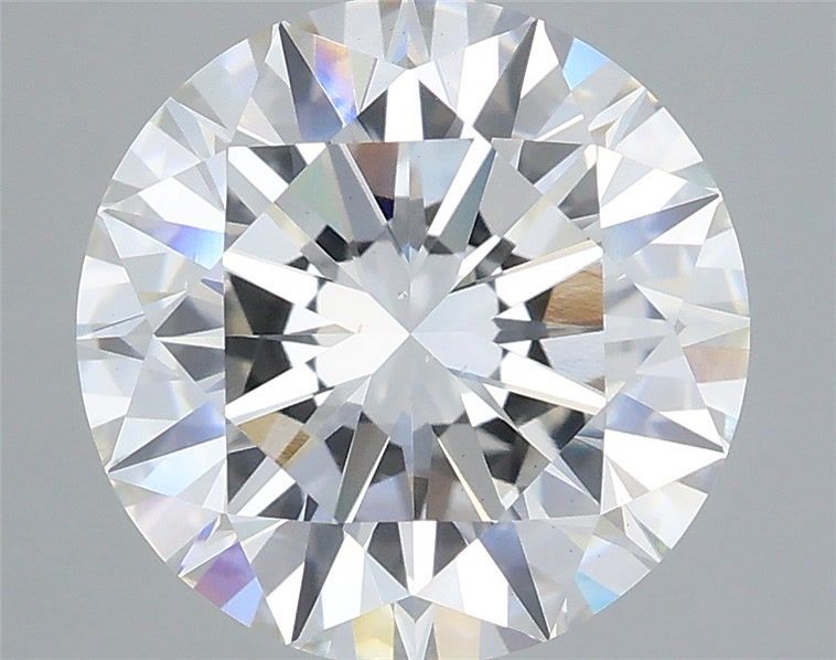 4.04 Carat Round Shaped, Ideal Cut, G Color, VS2 Clarity, IGI Certified Lab Grown Diamond