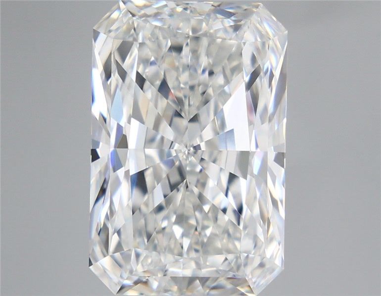 9.06 Carat Radiant Shaped, Very Good Cut, F Color, VVS2 Clarity, IGI Certified Lab Grown Diamond