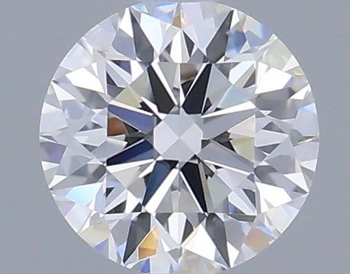 0.33 Carat Round Shaped, Excellent Cut, D Color, VVS2 Clarity, IGI Certified Lab Grown Diamond