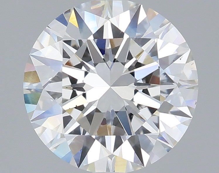 2.53 Carat Round Shaped, Excellent Cut, E Color, VS2 Clarity, IGI Certified Lab Grown Diamond