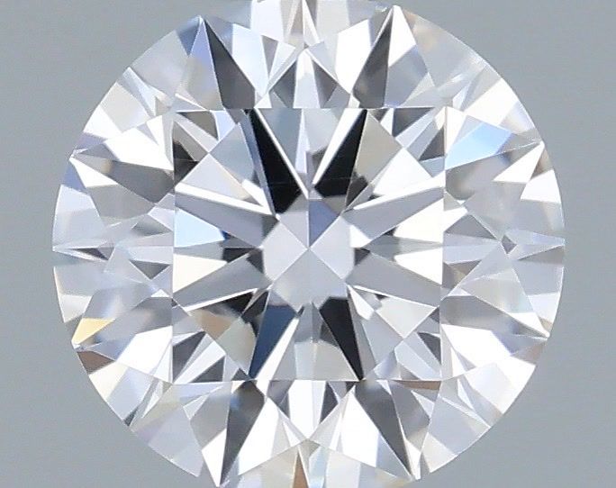 0.54 Carat Round Shaped, Ideal Cut, D Color, VS1 Clarity, IGI Certified Lab Grown Diamond