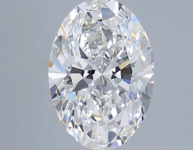2.07 Carat Oval Shaped, Ideal Cut, F Color, VVS1 Clarity, IGI Certified Lab Grown Diamond