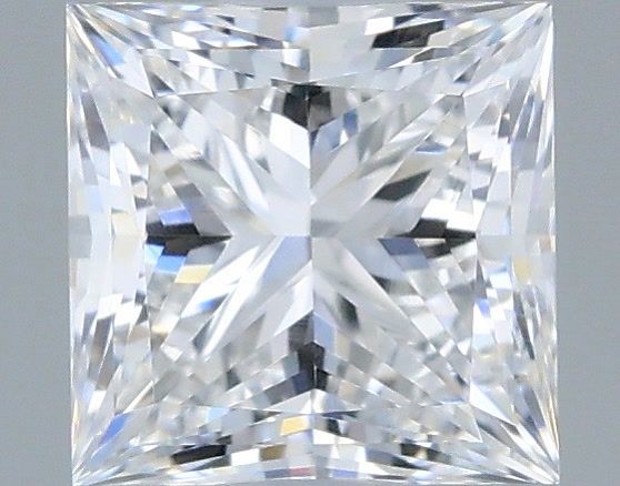 0.76 Carat Princess Shaped, Very Good Cut, D Color, VVS2 Clarity, IGI Certified Lab Grown Diamond