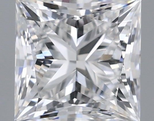 1.06 Carat Princess Shaped, Very Good Cut, D Color, VVS2 Clarity, IGI Certified Lab Grown Diamond